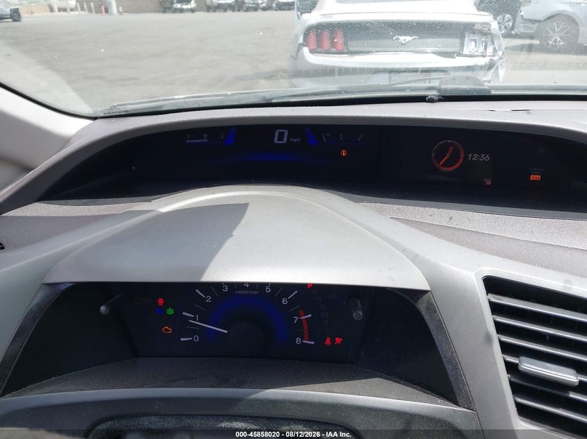 2012 HONDA CIVIC SEDAN 1.8L I-4 VVT, 140HP