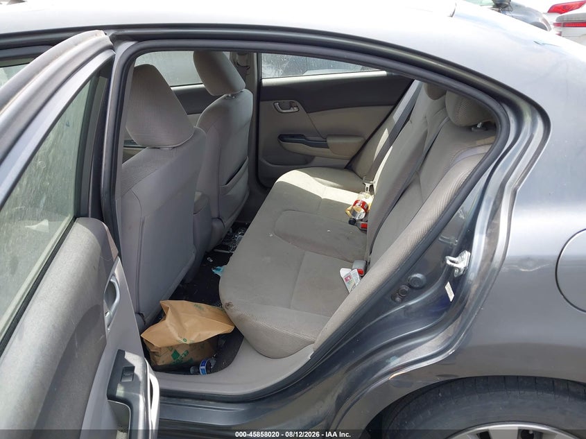 2012 HONDA CIVIC SEDAN 1.8L I-4 VVT, 140HP
