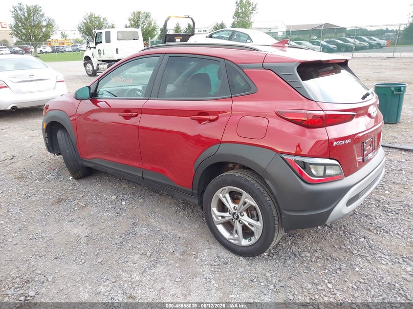 Vin: km8k6cab6pu044155, lot: 46356972, hyundai kona sel 20233