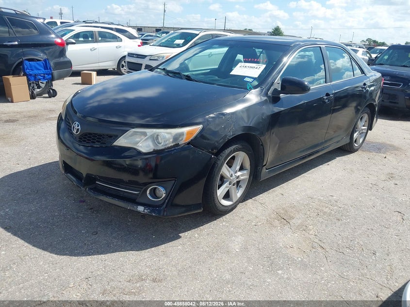 Vin: 4t1bf1fk0eu750483, lot: 46356975, toyota camry se 20142