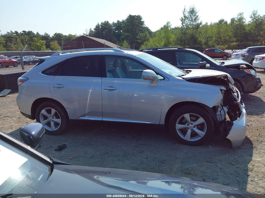 LEXUS RX 350 2012 VIN 2T2BK1BA7CC132371