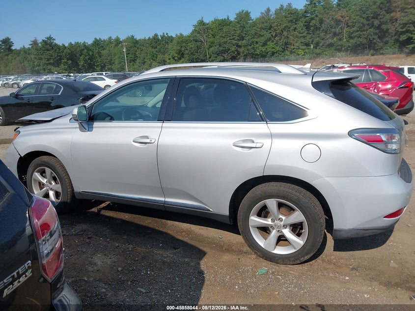 LEXUS RX 350 2012 VIN 2T2BK1BA7CC132371