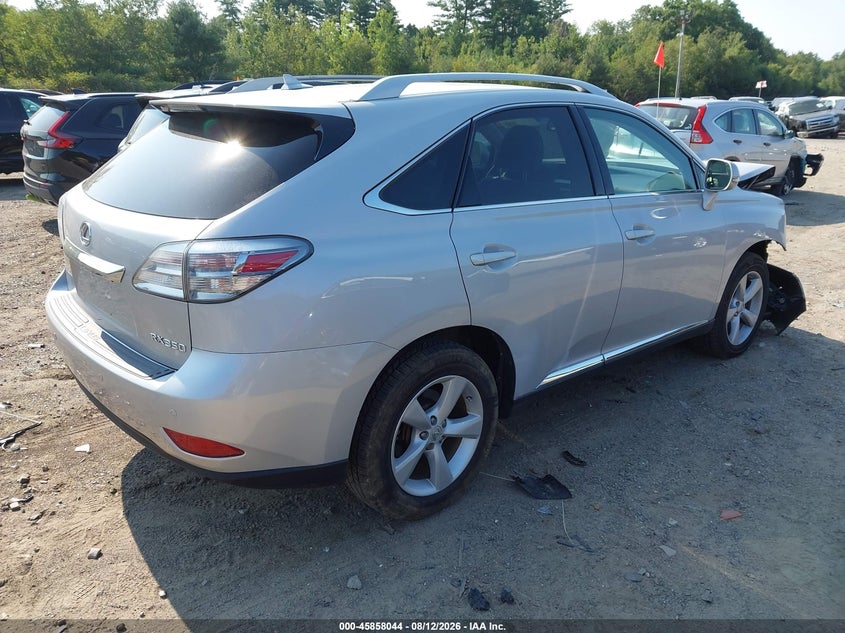 LEXUS RX 350 2012 VIN 2T2BK1BA7CC132371