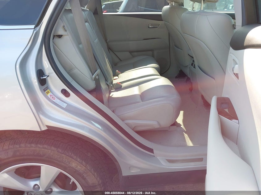 LEXUS RX 350 2012 VIN 2T2BK1BA7CC132371
