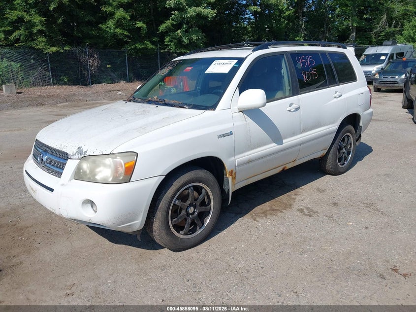 2006 TOYOTA HIGHLANDER HYBRID auction photo 2