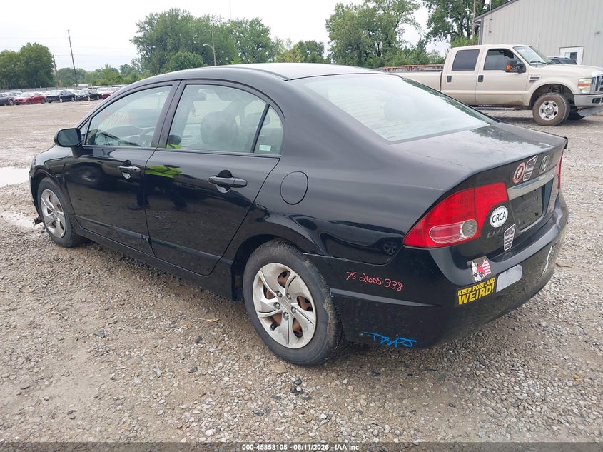 2008 HONDA CIVIC auction photo 3