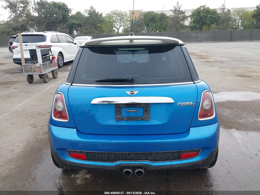 MINI COOPER S 2008 VIN WMWMF73548TV38806