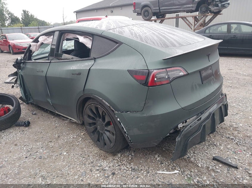 2022 TESLA MODEL Y auction photo 3