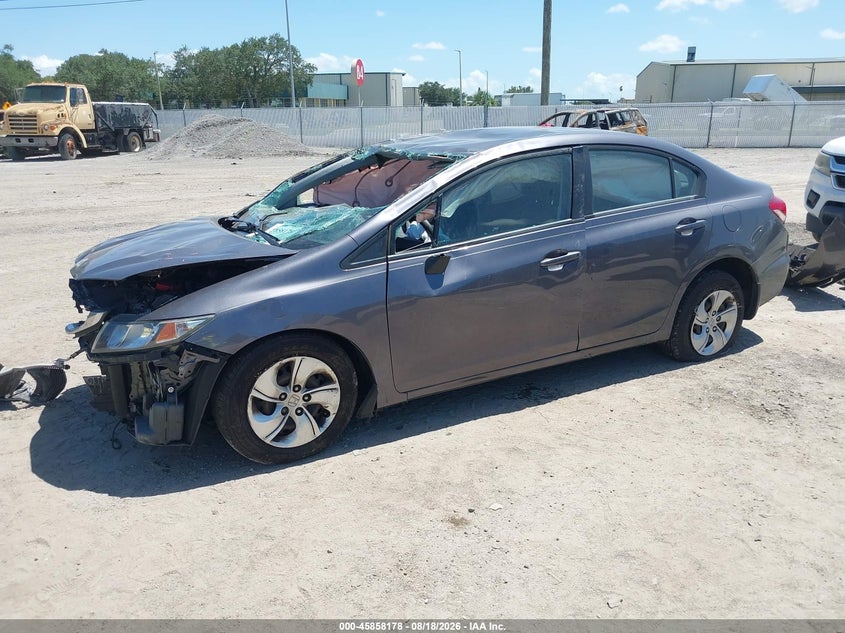 2014 HONDA CIVIC auction photo 2
