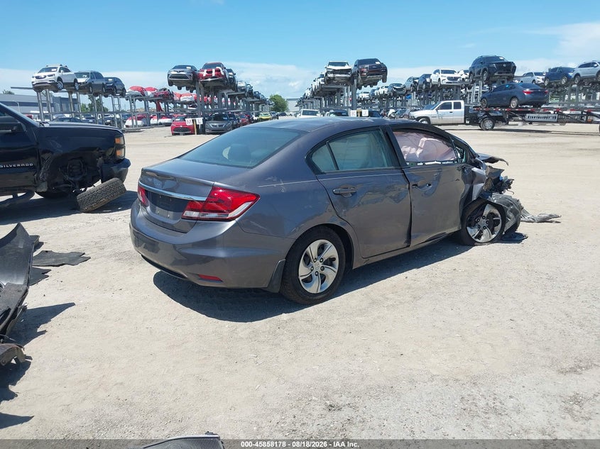 2014 HONDA CIVIC auction photo 4
