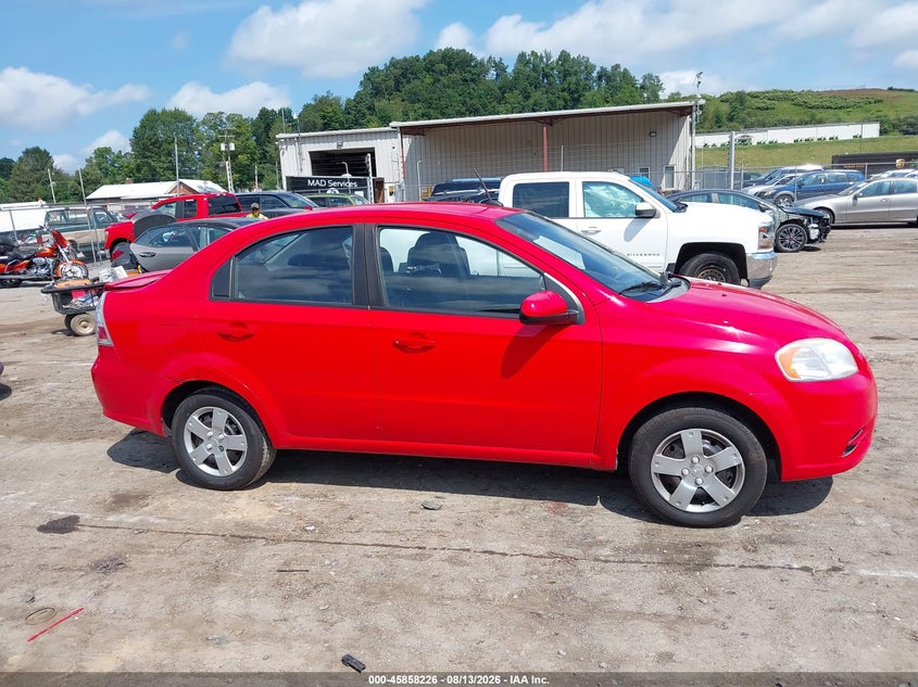CHEVROLET AVEO 2011 VIN KL1TD5DE0BB162097