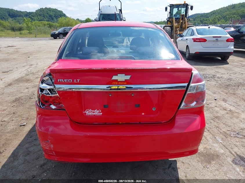 CHEVROLET AVEO 2011 VIN KL1TD5DE0BB162097