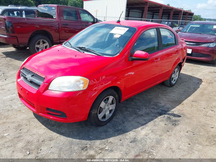 CHEVROLET AVEO 2011 VIN KL1TD5DE0BB162097
