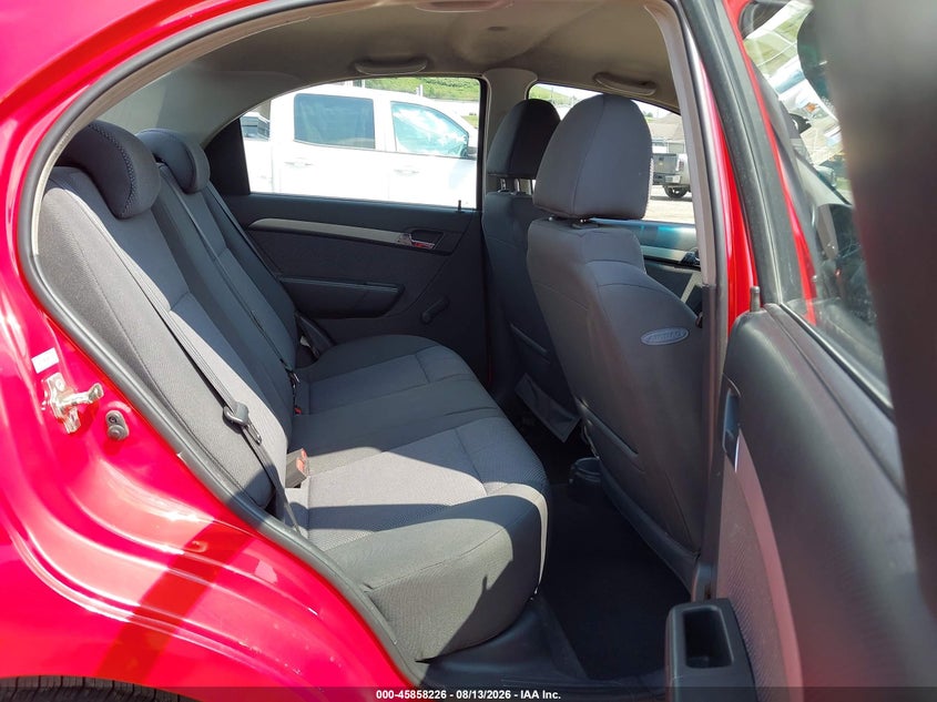 CHEVROLET AVEO 2011 VIN KL1TD5DE0BB162097