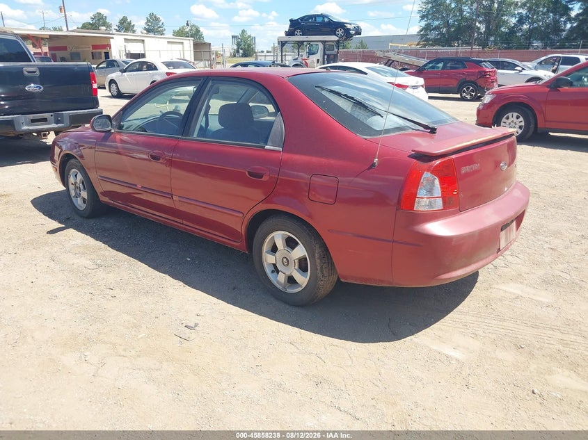 2003 KIA SPECTRA auction photo 3