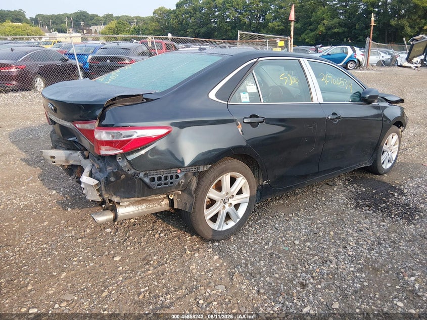 2017 TOYOTA CAMRY auction photo 4
