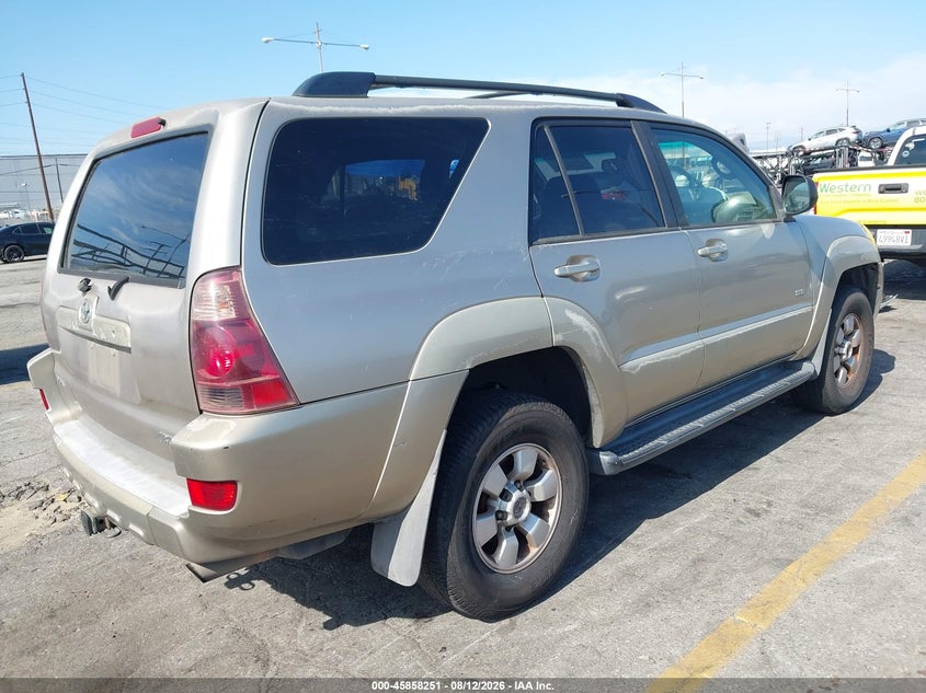 2005 TOYOTA 4RUNNER SPORT UTILITY VEHICLE 4.0L V-6 DOHC, VVT, 245HP