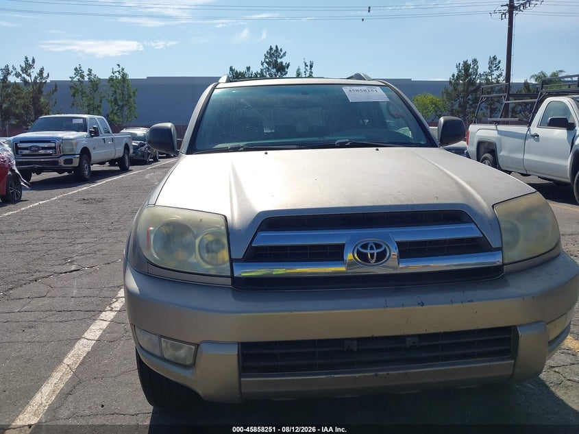 2005 TOYOTA 4RUNNER SPORT UTILITY VEHICLE 4.0L V-6 DOHC, VVT, 245HP