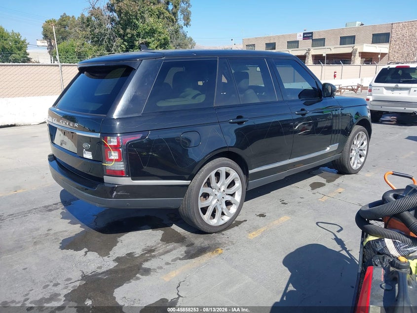 2016 LAND ROVER RANGE ROVER auction photo 4
