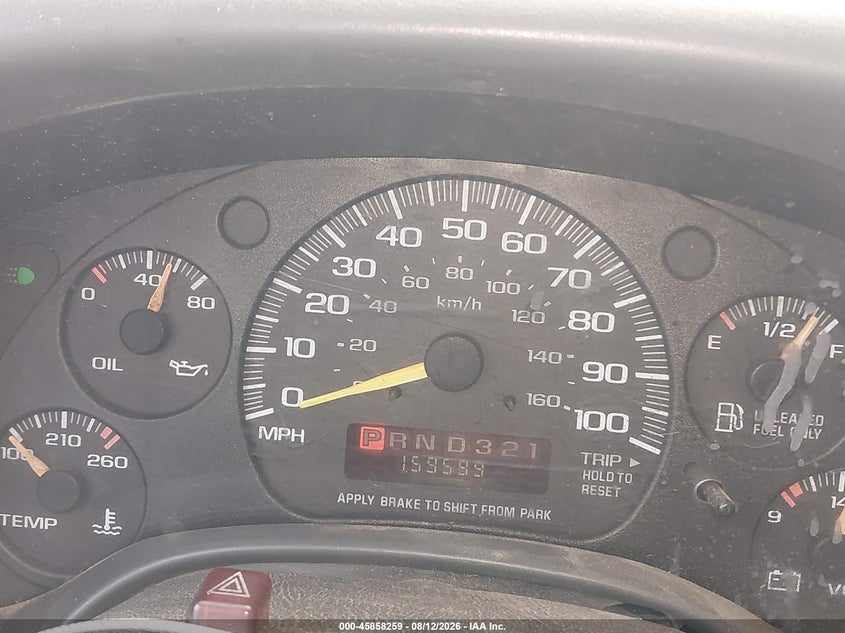 CHEVROLET EXPRESS 1999 VIN 1GCHG35R6X1158404