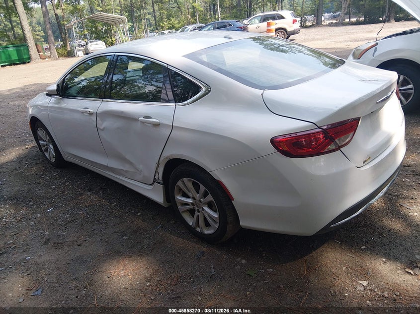 2016 CHRYSLER 200 auction photo 3