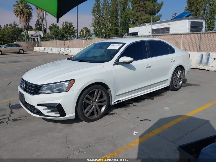 2016 Volkswagen Passat, Звичайний знос, IAAI, VIN 1VWAT7A39GC039818 — фото 2