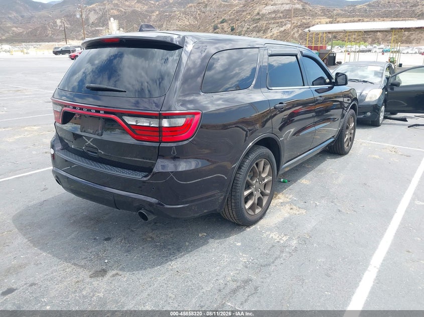 Vin: 1c4rdhdg6jc265863, lot: 46357253, dodge durango gt rwd 20184