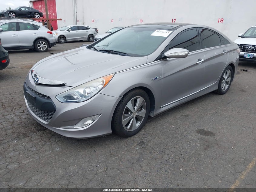 2012 HYUNDAI SONATA HYBRID auction photo 2