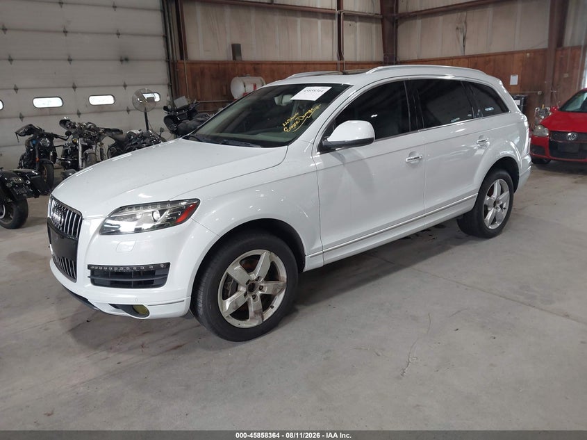 2014 AUDI Q7 auction photo 2