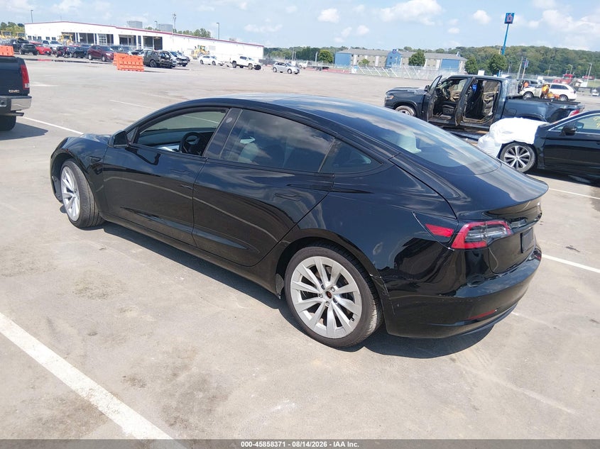Vin: 5yj3e1ea2mf019310, lot: 46357304, tesla model 3 standard range plus rear-wheel drive 20213