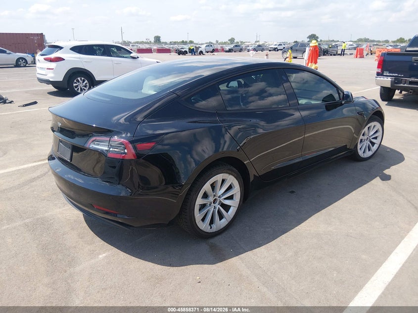 Vin: 5yj3e1ea2mf019310, lot: 46357304, tesla model 3 standard range plus rear-wheel drive 20214