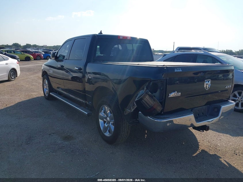 Vin: 1c6rr7lg6gs173820, lot: 46357322, ram 1500 big horn 20163
