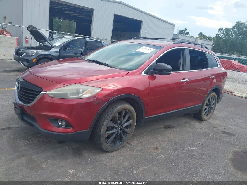 Vin: jm3tb3dv9f0462393, lot: 46357382, mazda cx-9 grand touring 20152