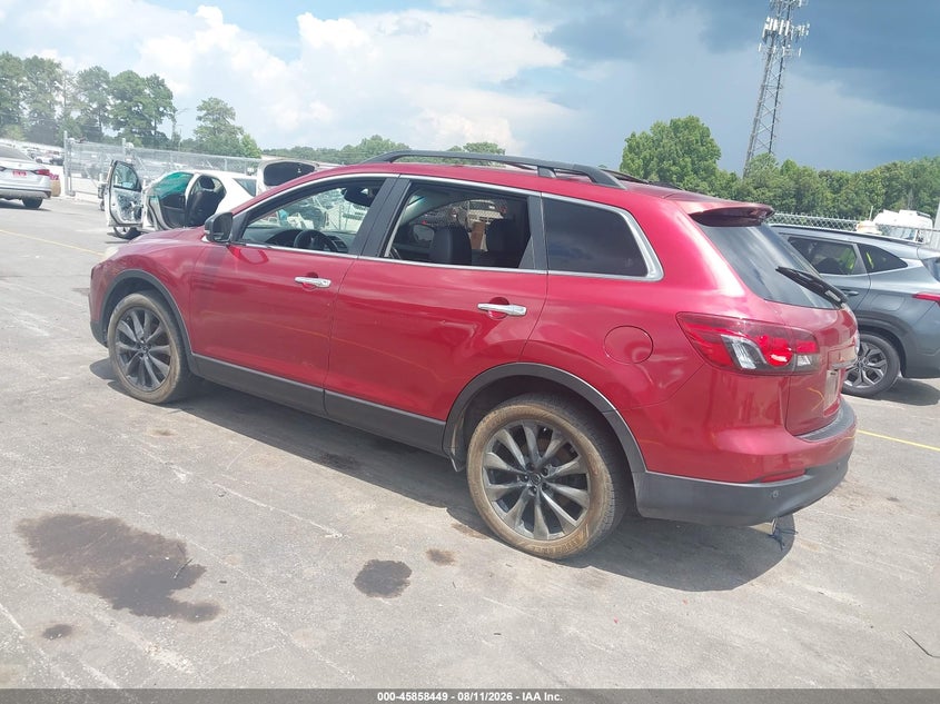 Vin: jm3tb3dv9f0462393, lot: 46357382, mazda cx-9 grand touring 20153