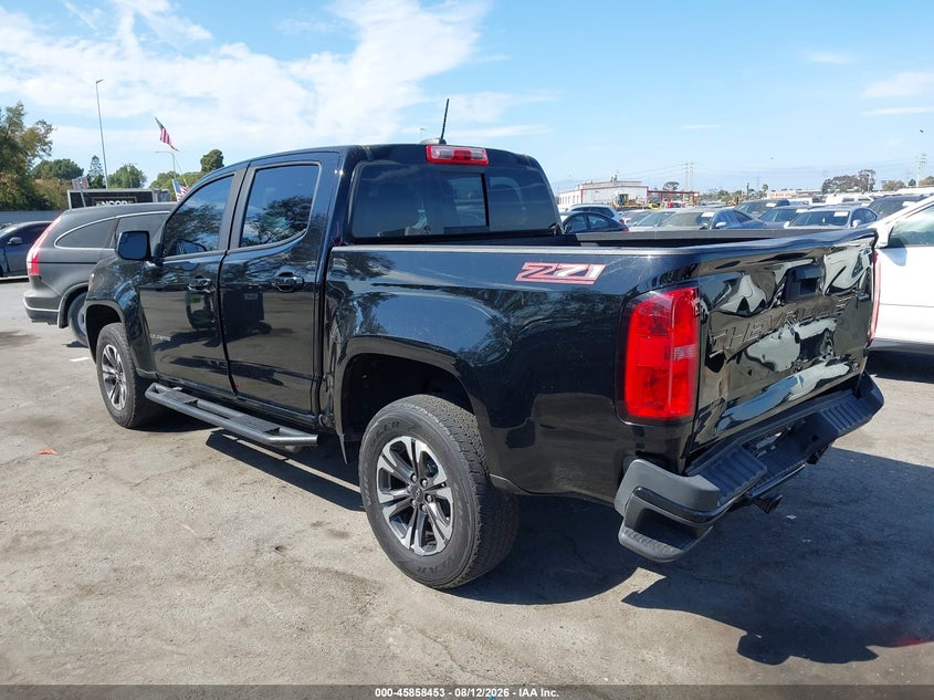 Vin: 1gcgsdenxn1233356, lot: 46357386, chevrolet colorado 2wd  short box z71 20223