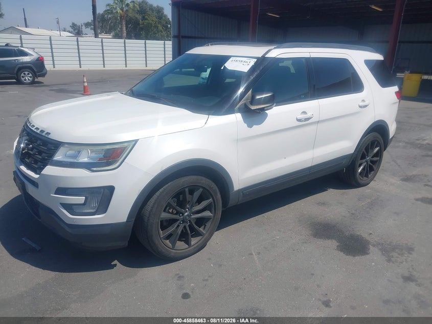 Vin: 1fm5k8d86hge12713, lot: 46357396, ford explorer xlt 20172