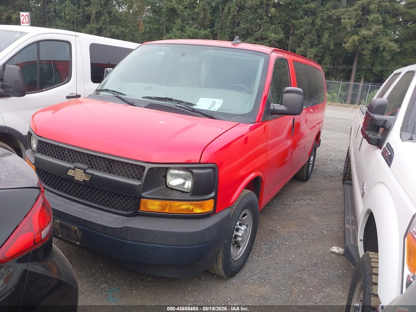 2017 Chevrolet Express, Звичайний знос, IAAI, VIN 1GAWGEFG4H1101824 — фото 2
