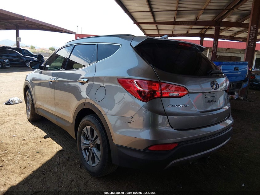 Vin: 5xyzu3lb8fg287374, lot: 46357403, hyundai santa fe sport 2.4l 20153