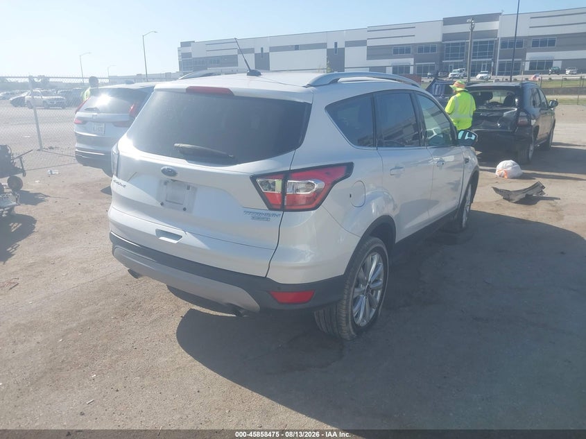 Vin: 1fmcu0jd2hue35220, lot: 46357408, ford escape titanium 20174