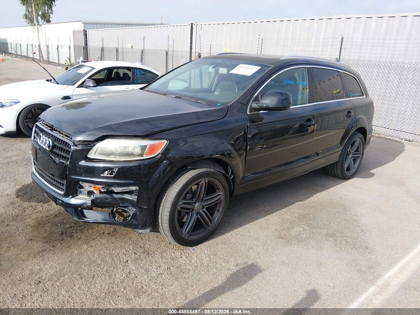 2009 Audi Q7, Front End, IAAI, VIN WA1AM74L49D035260 — photo 2