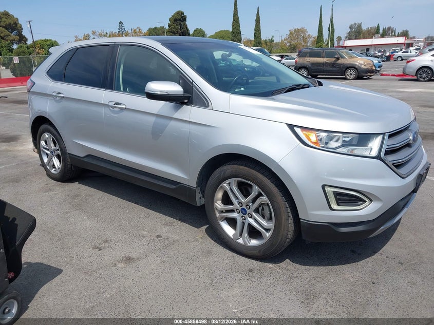 Vin: 2fmpk4k98jbb42765, lot: 46357431, ford edge titanium 20181