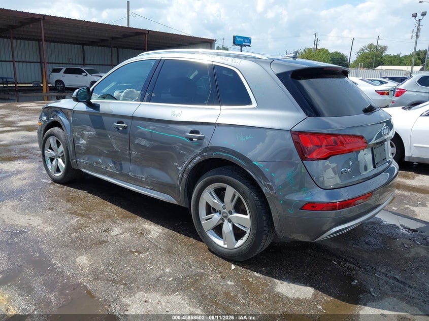 Vin: wa1bnafy6j2057087, lot: 46357435, audi q5 2.0t premium/2.0t tech premium 20183