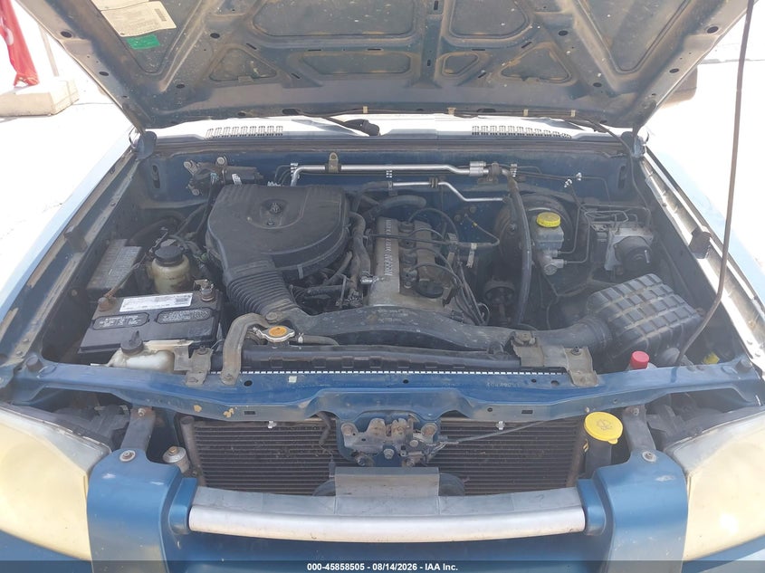 2004 NISSAN NAVARA (FRONTIER) PICKUP 2.4L I-4 DOHC, 143HP