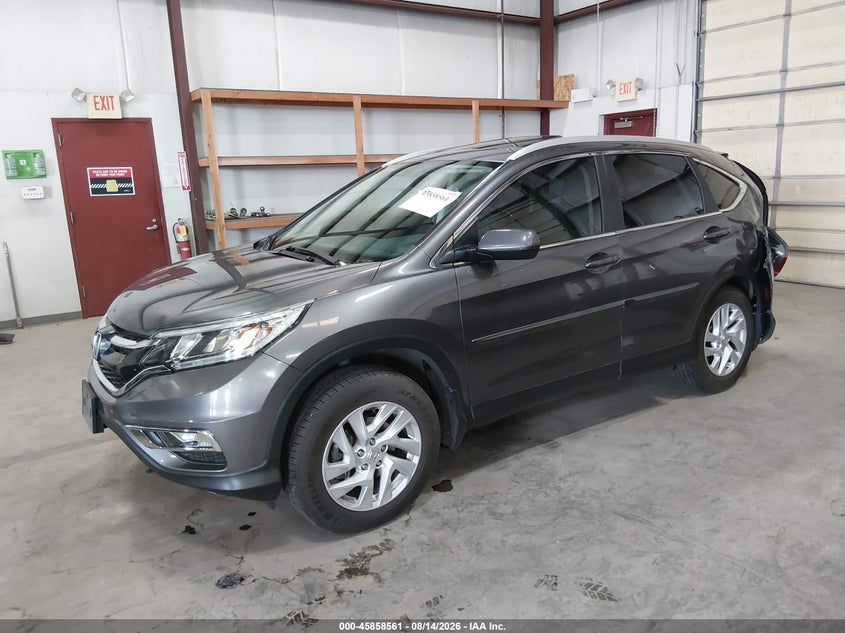 2015 Honda CR-V, Удар ззаду, IAAI, VIN 2HKRM4H72FH634619 — фото 2