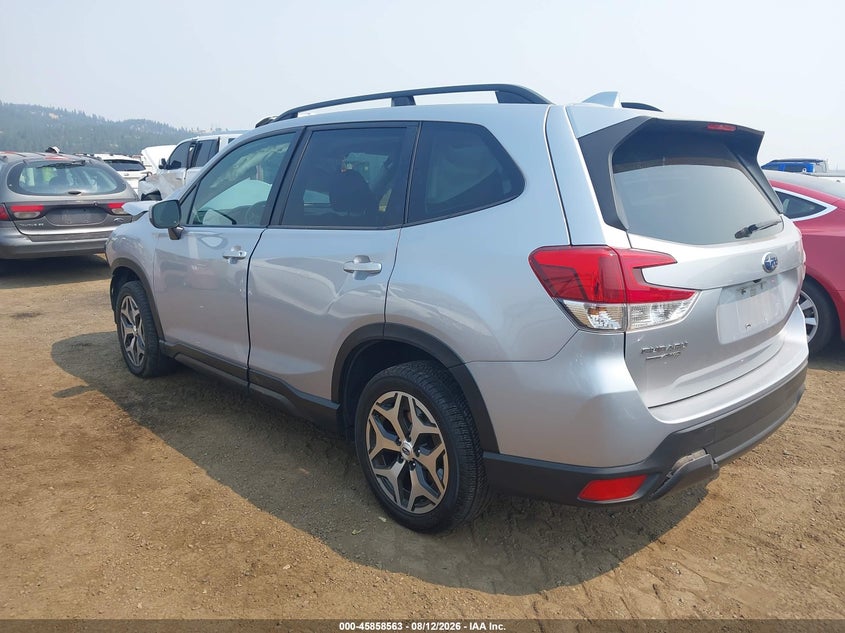 Vin: jf2skajc7lh565399, lot: 46357496, subaru forester premium 20203