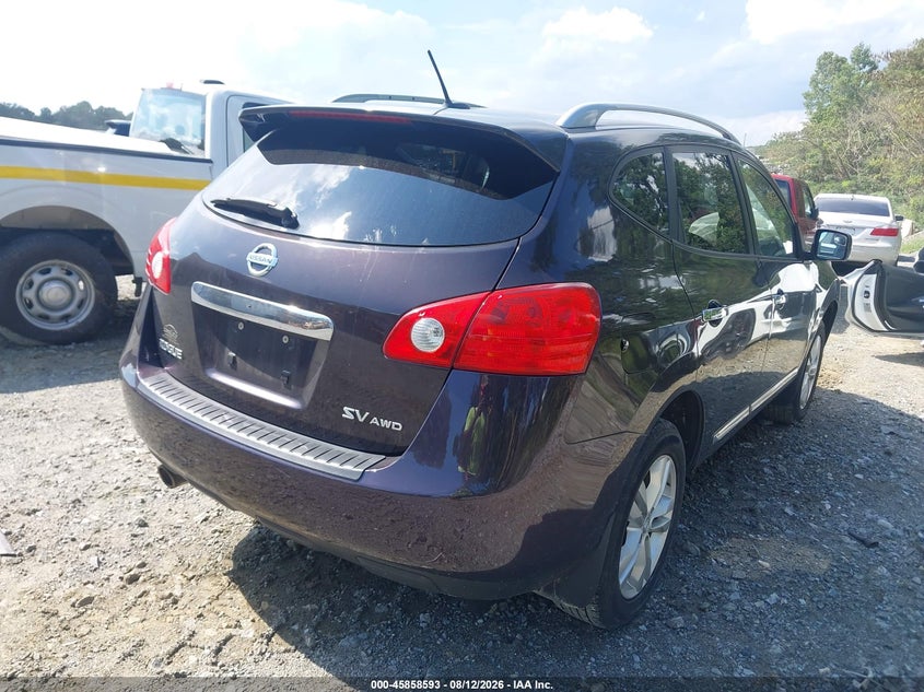 Vin: jn8as5mv7cw415422, lot: 46357526, nissan rogue sv 20124