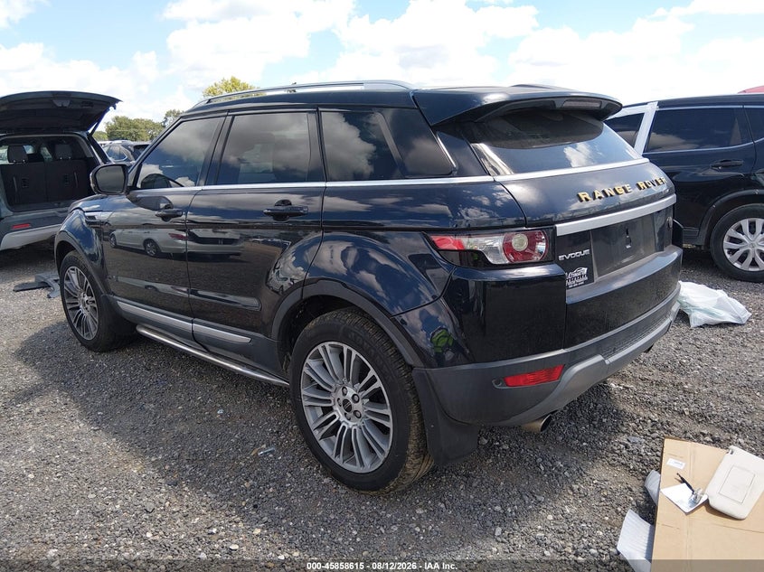 2012 LAND ROVER RANGE ROVER EVOQUE auction photo 3