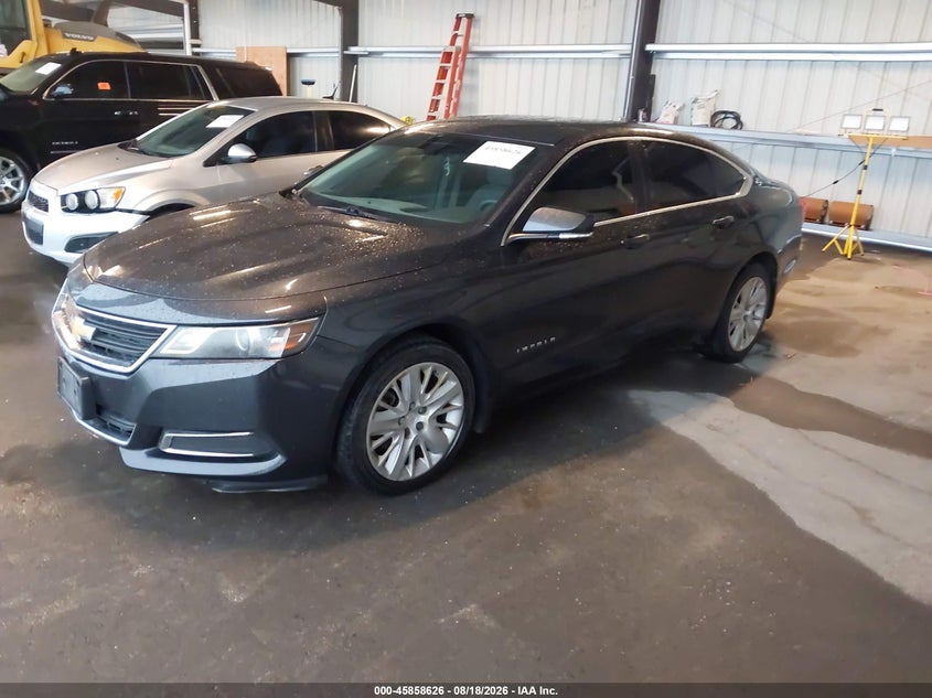 2014 Chevrolet Impala, Hail, IAAI, VIN 2G11Y5SL5E9311396 — photo 2