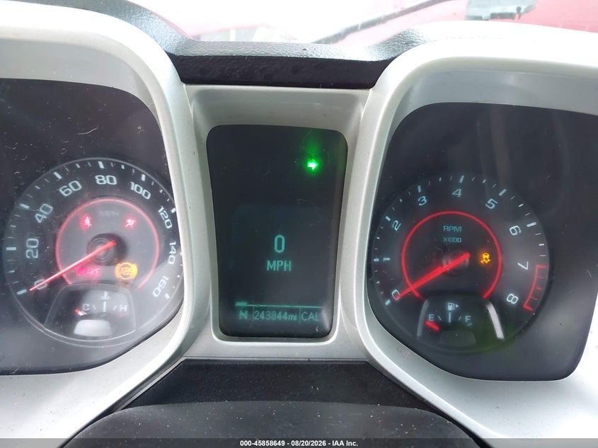 CHEVROLET CAMARO 2013 VIN 2G1FB1E34D9145219