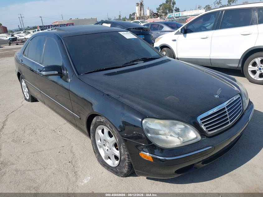 2000 Mercedes-Benz S 430, Left Rear, IAAI, VIN WDBNG70J6YA062784